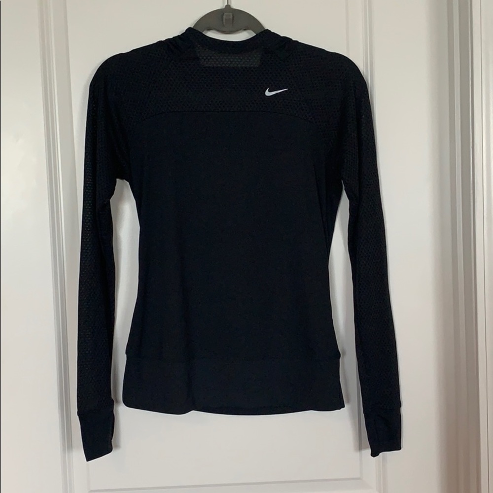 Black Nike dryfit hoodie